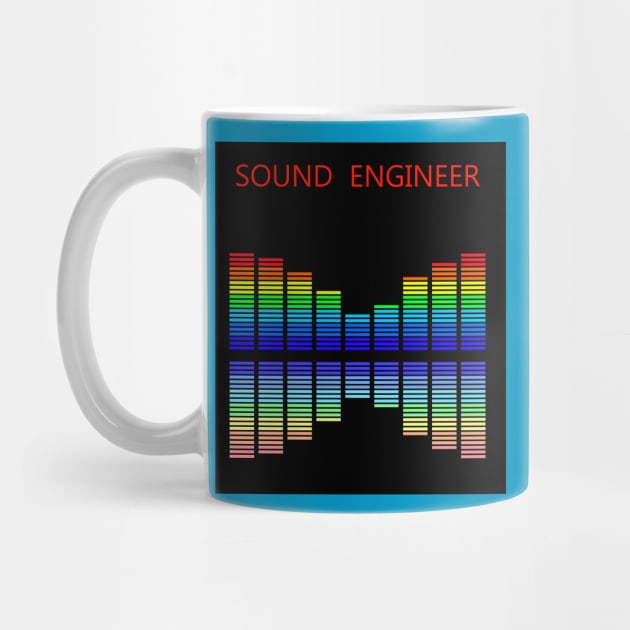 Sound engineer best design audio engineering by PrisDesign99